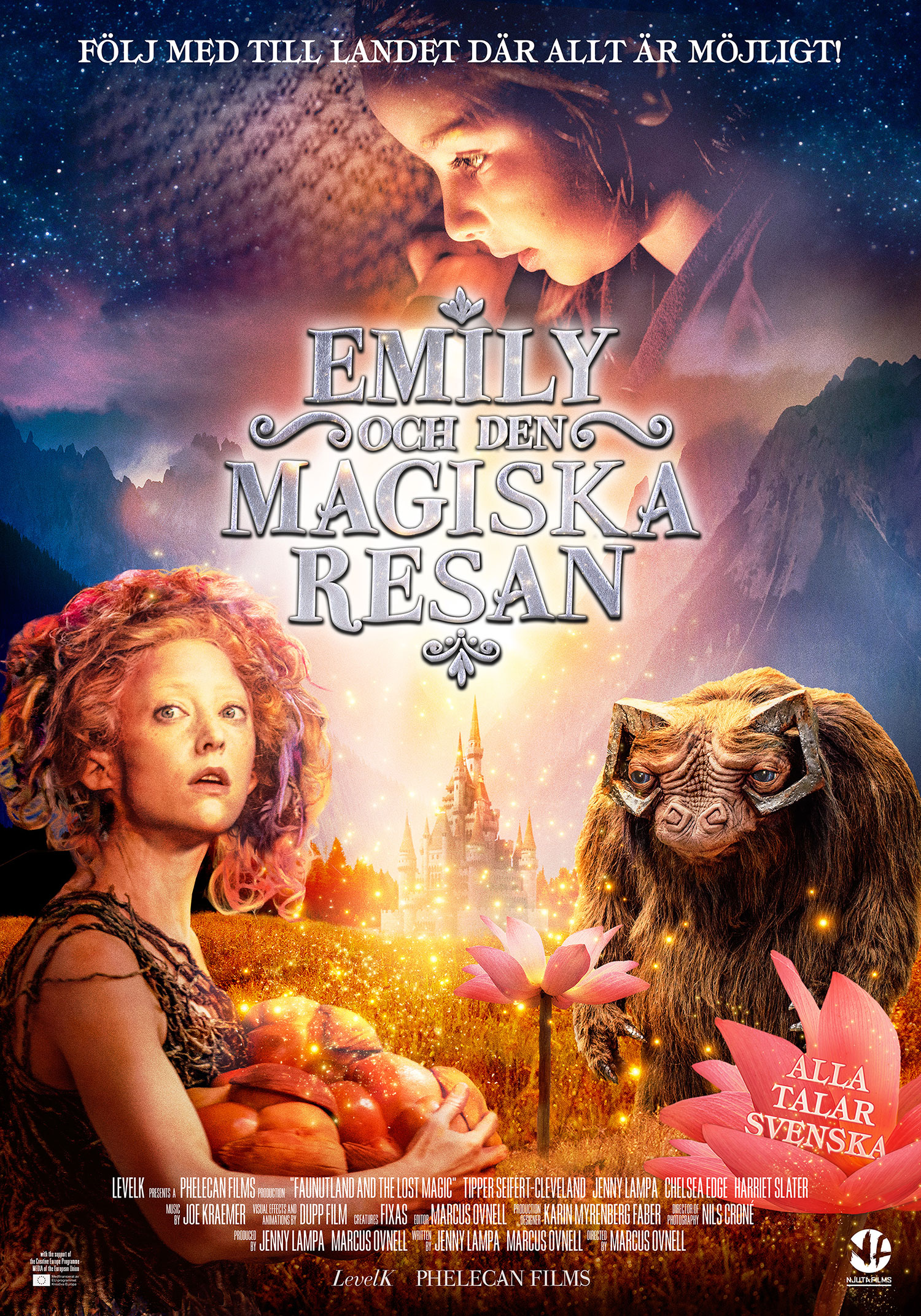 Emily and the Magical Journey will be released in 100 + all over Sweden