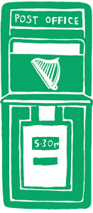 Irish postbox