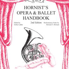 Cover 921001 Hornists Opera and Ballet Handbook