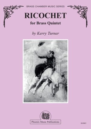 Cover Ricochet for Brass Quintet