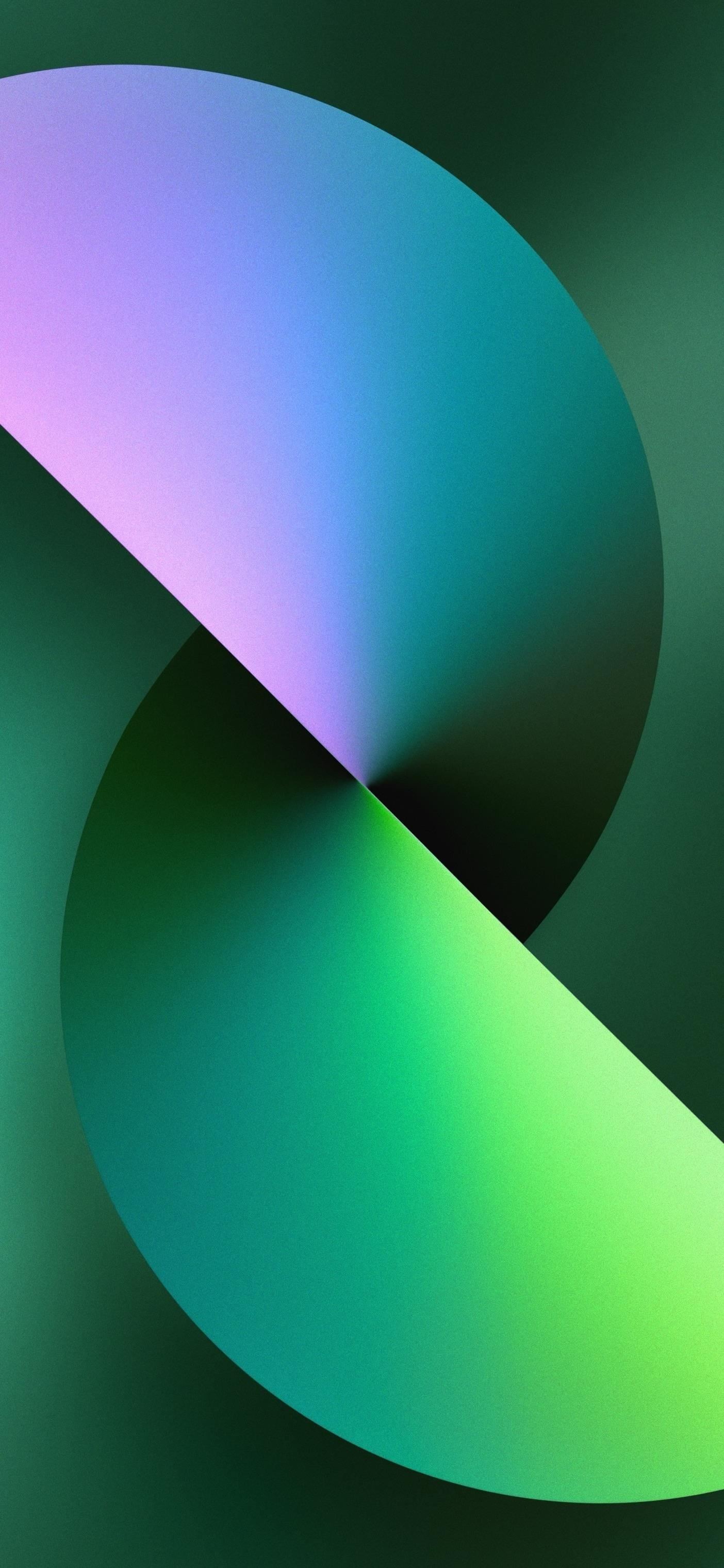 Premium AI Image  Iphone wallpaper with a colorful background and a black  background