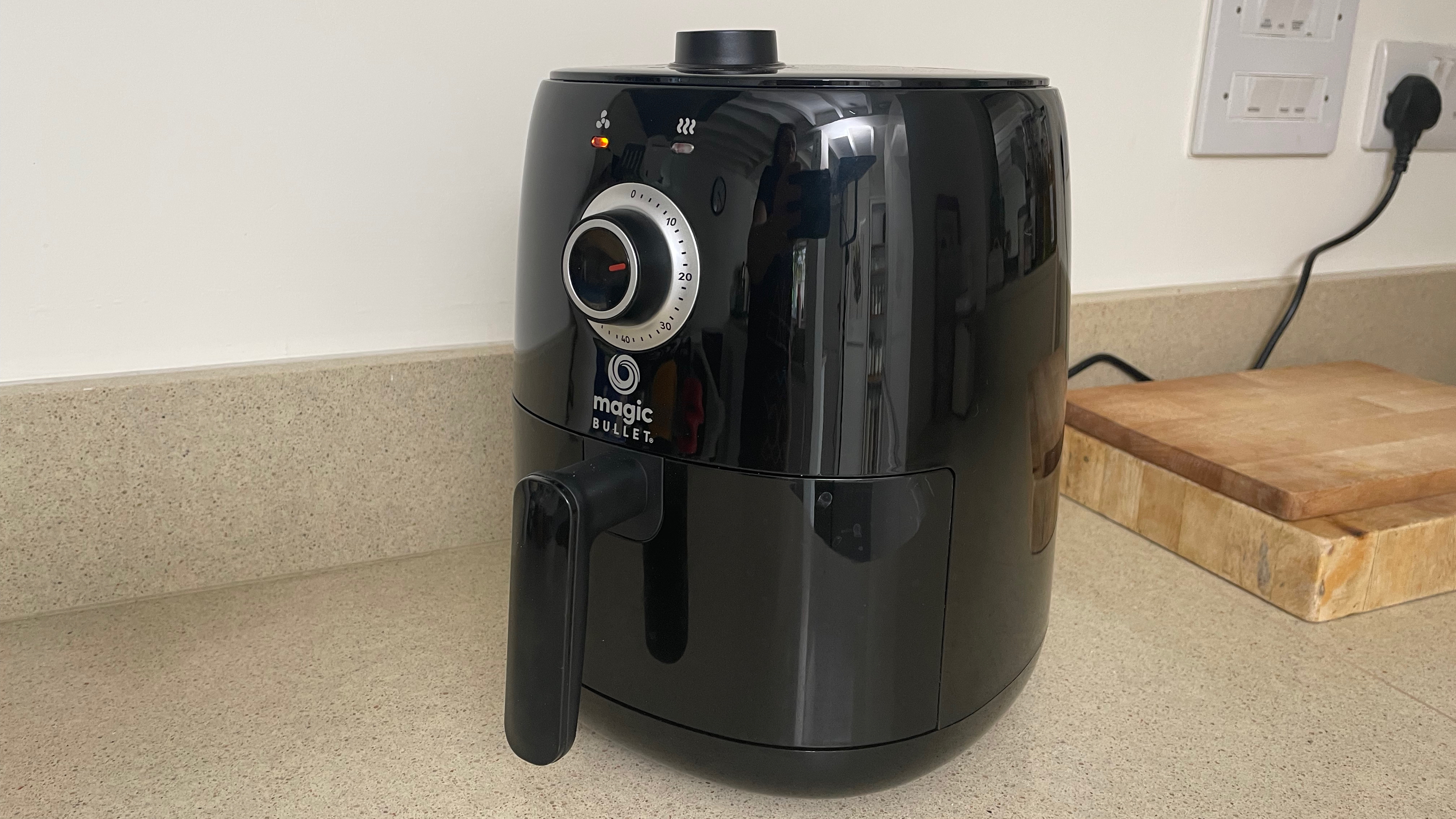 Magic Bullet Air Fryer from the side