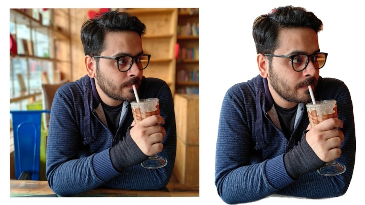 Prakhar Khanna sipping coffee