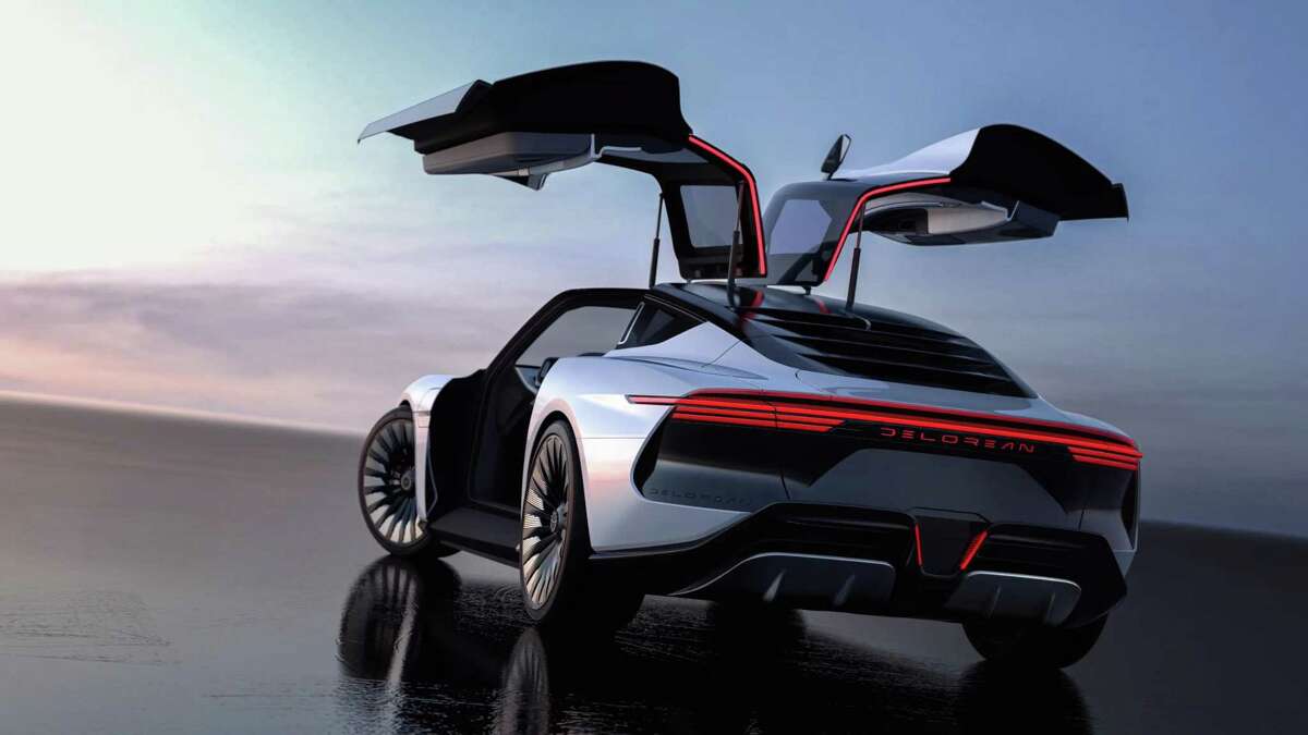 DeLorean, which has its world headquarters at Port San Antonio, has released the first images of its new electric coupe.