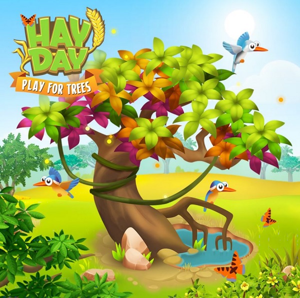 Hay Day fans have planted a lot of trees.