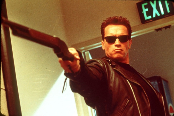 Arnold Schwarzennegger in Terminator 2: Judgement Day