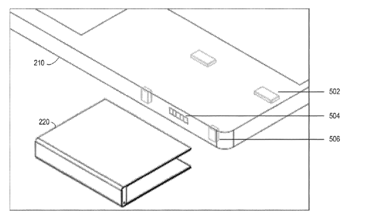 Dell charging clip patent application large