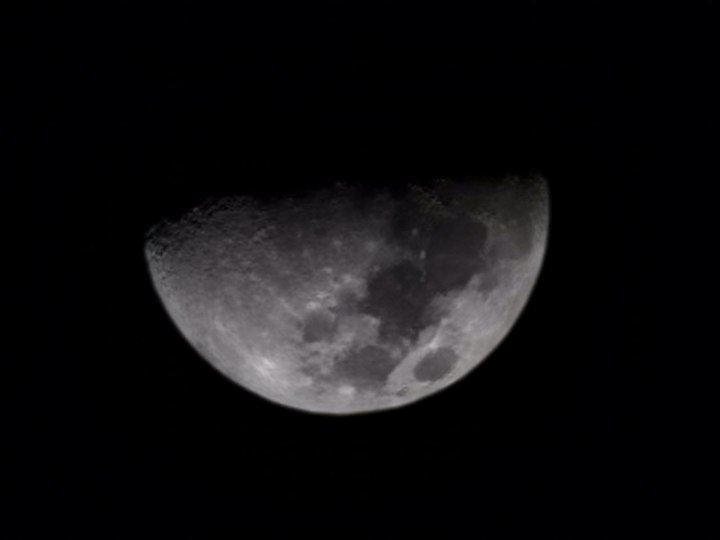 Half moon shot on Galaxy S22 Ultra