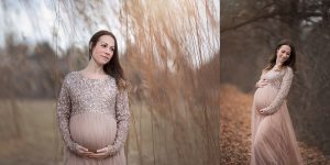 photographe grossesse extérieur robe princesse