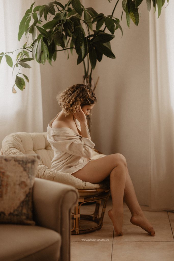 portrait boudoir femme