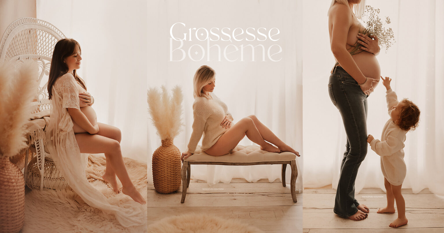 grossesse bohème photographe