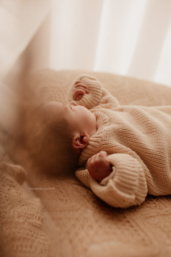 photographe bébé naturel