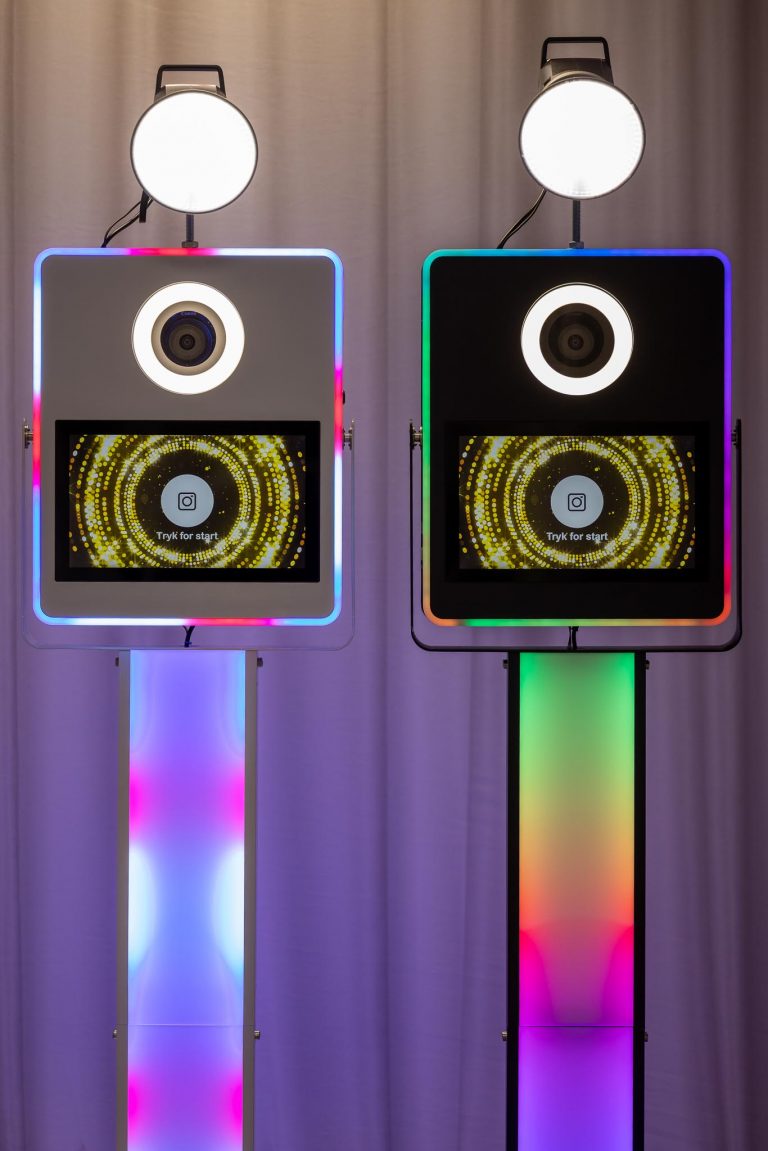 HALO Photo Booth fra Photoboothen.dk