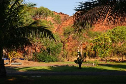 Uitzicht camping Kununurra