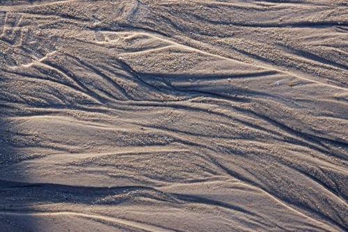 Strand: structuur zand