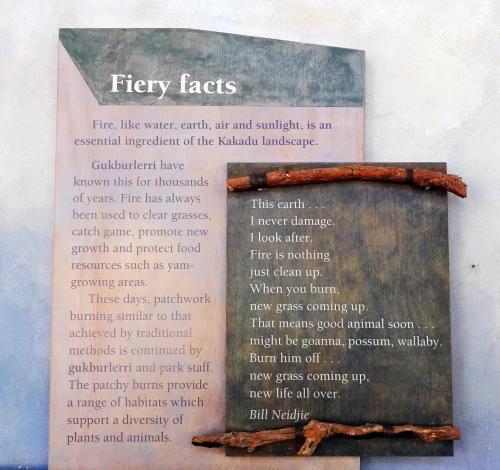 Fiery facts, Feiten over vuur Aboriginal