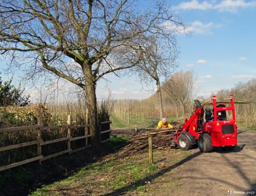 Werkzaamheden in de natuur