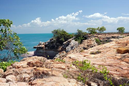 One Arm Point  Round rockDampier PeninsulaWestern Australia