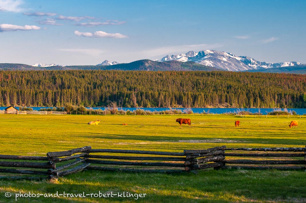 The Terra Nostra Guest ranch at Lake Clearwater, BC, Canada
