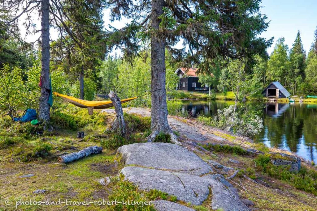 A wilderness hut in Nordmarka