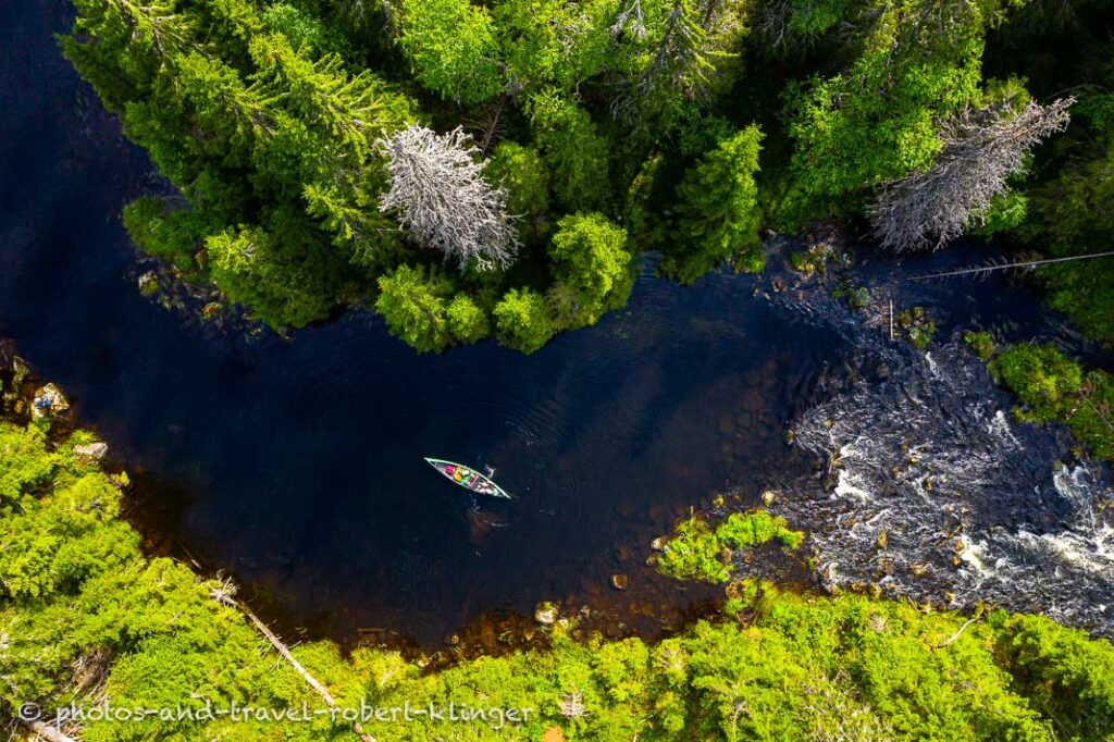 A canoetrip in Nordmarka