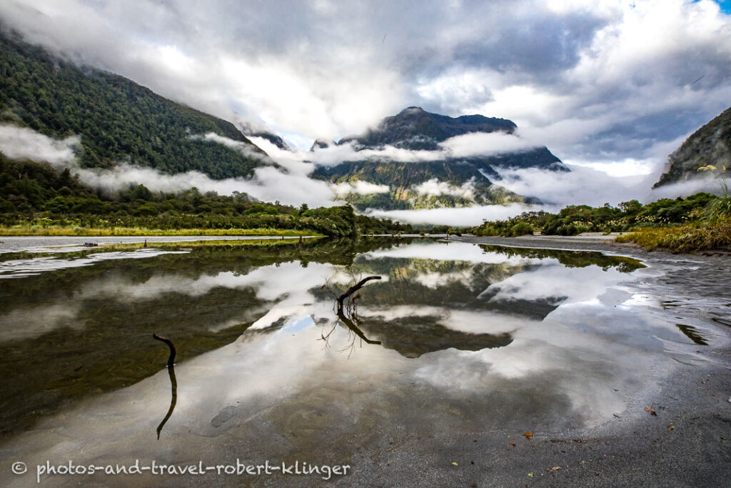 Lake Ada in Fjordland National Park