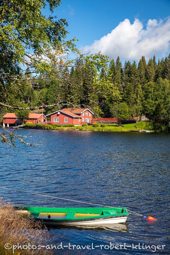 A lake in the north of Nordmarka