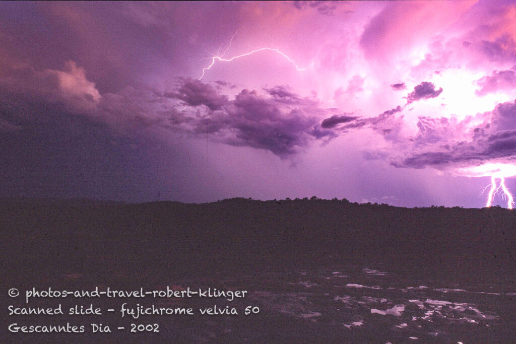 A thunderstorm in the NT, Australia