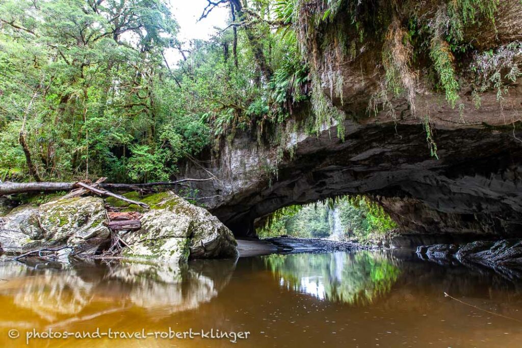 Opara Basin is a limestone cave