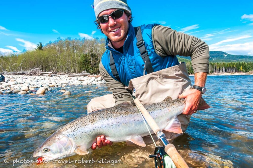 A successful fisherman