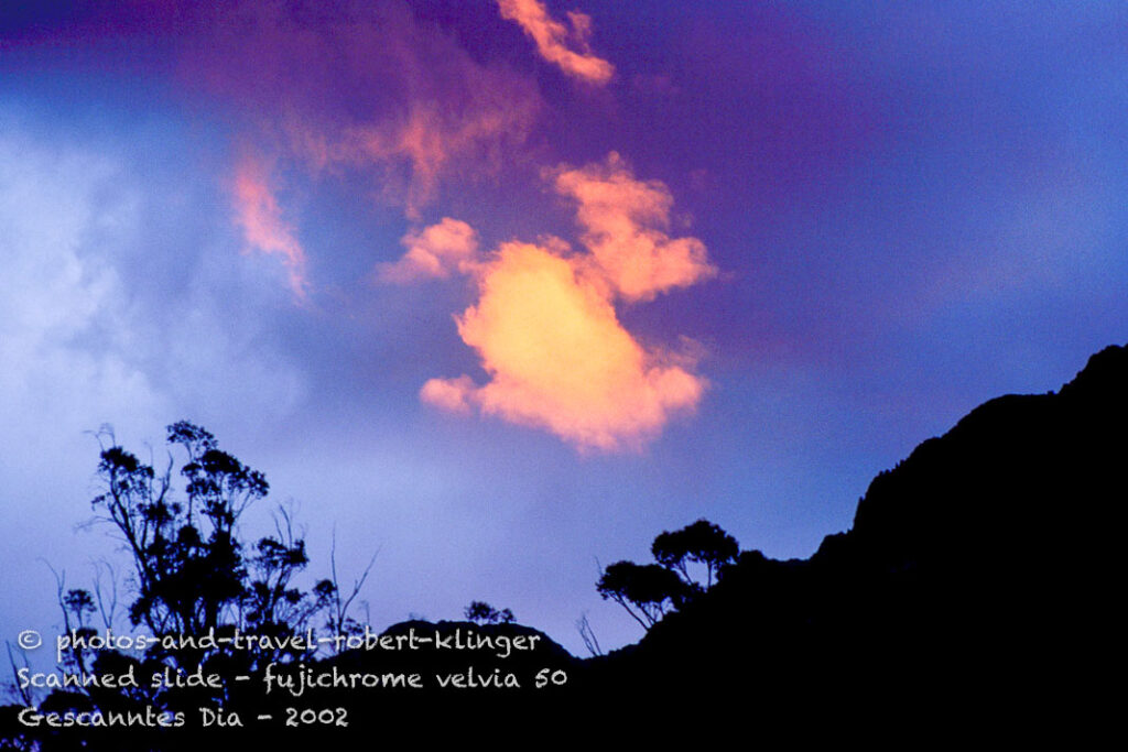 A sunset in Tasmania