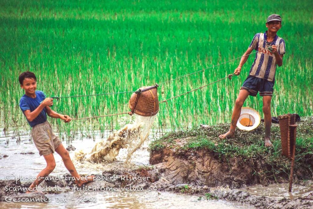 Two boys in Vietnam