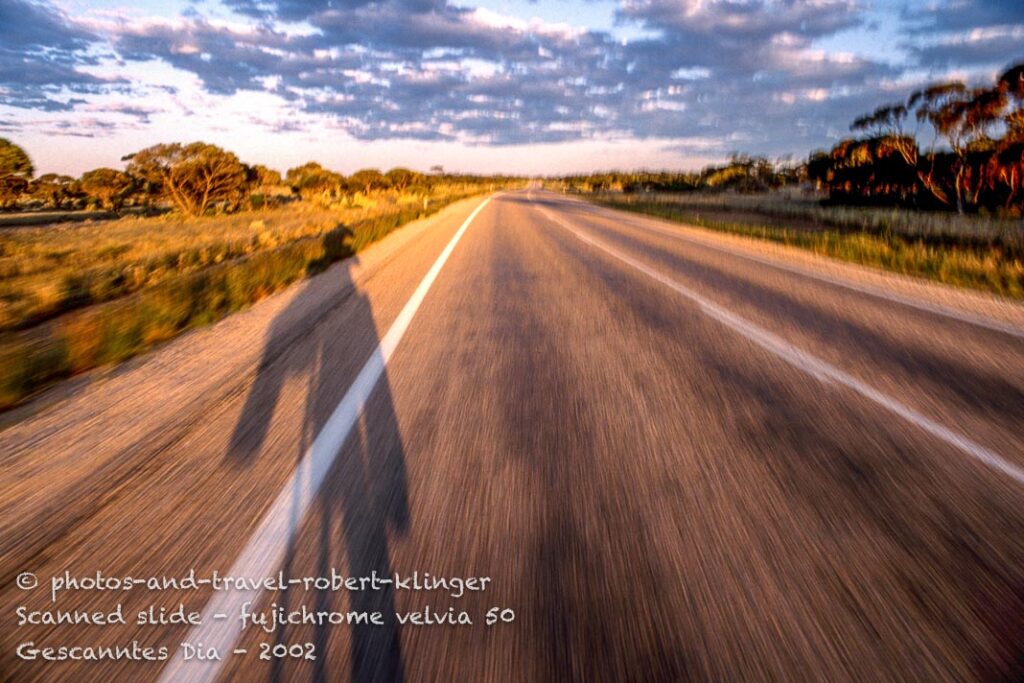 Cycling somewhere in Australia