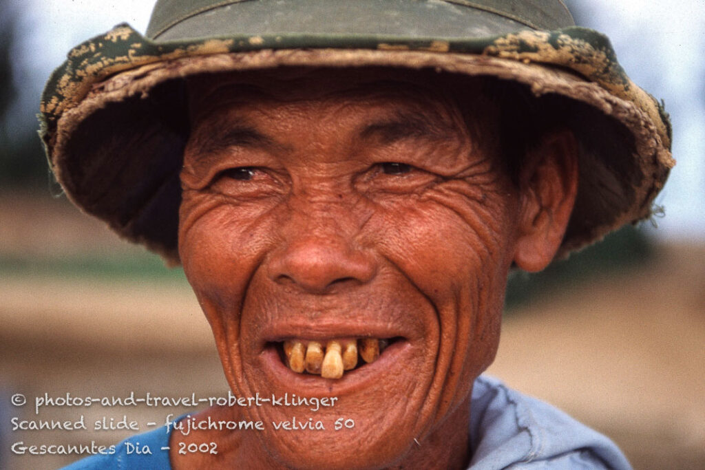 A farmer in Vietnam