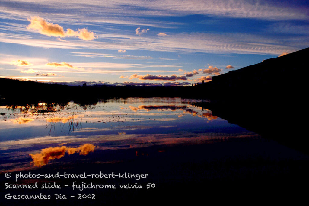 A sunset in Tasmania