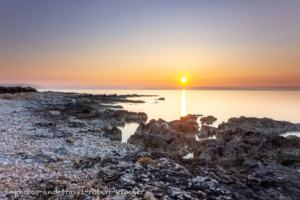 Sunrise in Istria, Croatia