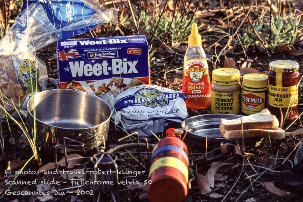 A huge breakfast in Australia