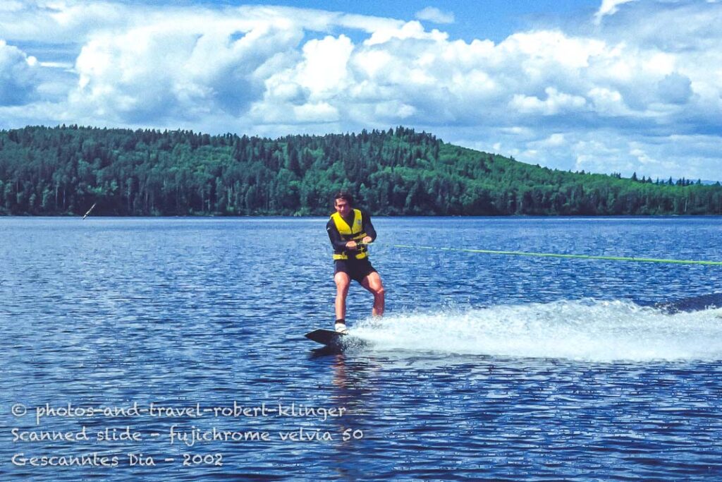 Wakeboarding in British Colombia, Canada