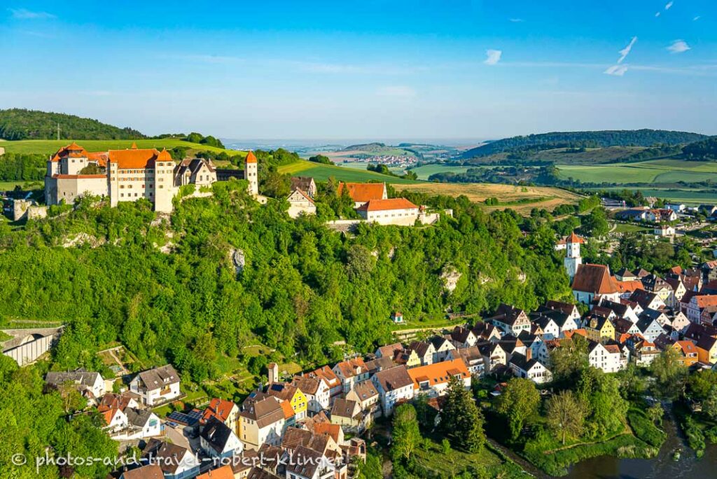 The castle Harburg in Bavaria