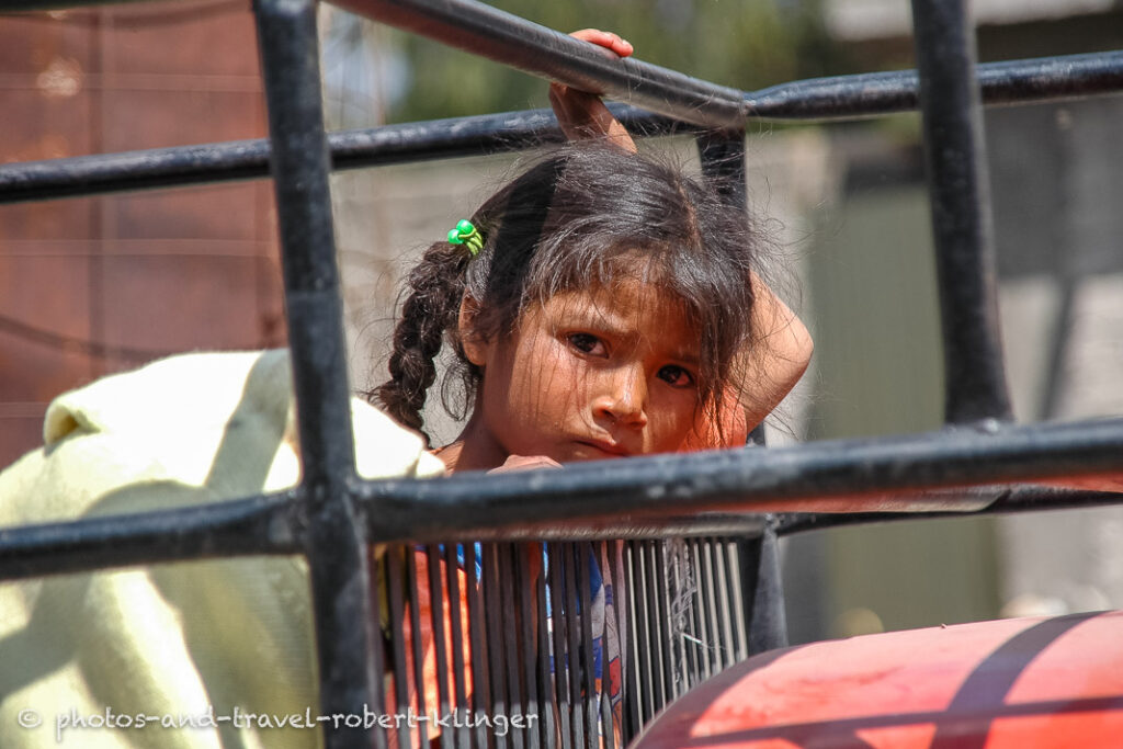 A girl in Mexico, Portrait