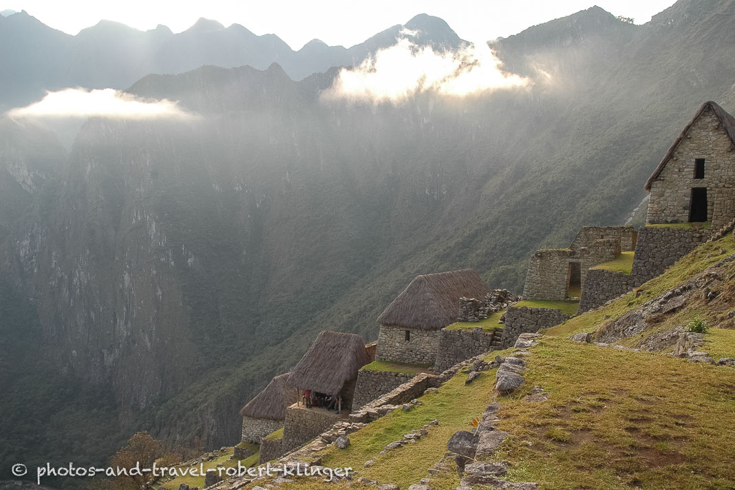 Early morning in Machu Picchu