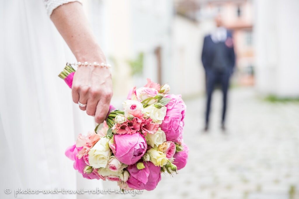 The bridal bouquet