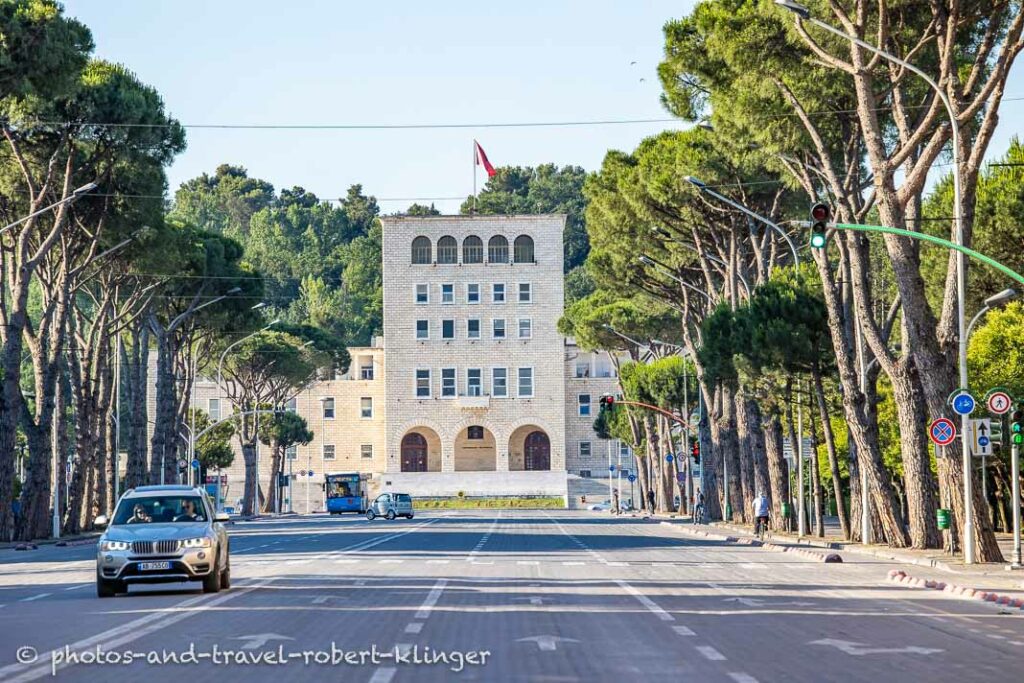 Architecture in Tirana, Albania