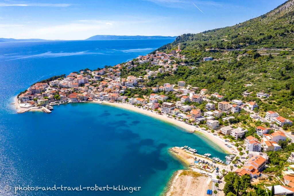 The coast of southern Croatia