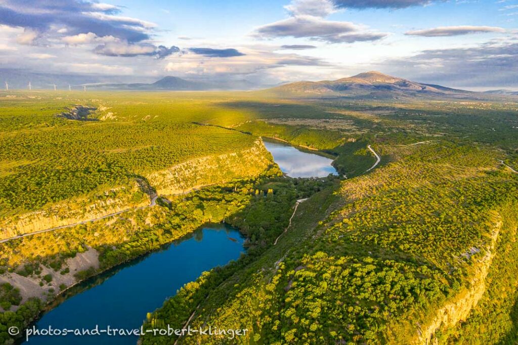 Brljansko lake in Krka national park, Croatia