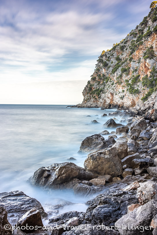 The coastline in southern Croatia