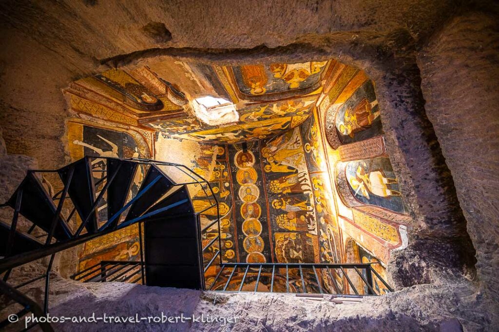 The church of St Jean in Gülsehir in Cappadocia