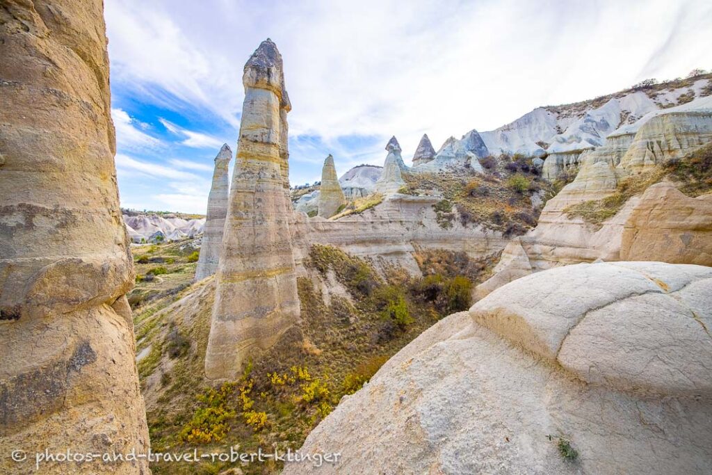 The Güllüdere Valley in Cappadocia