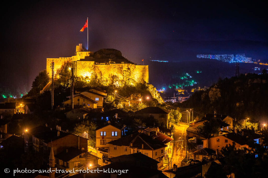 The castle of Kastamonu in Turkey