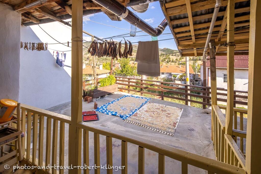 In a house in a turkish village